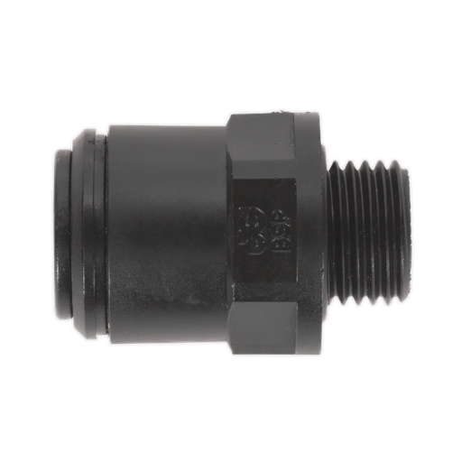 [JGC614] Sealey John Guest® Speedfit® Straight Adaptor 6mm x 1/4"BSP - Pa