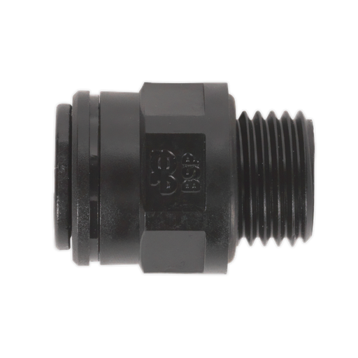 [JGC814] Sealey John Guest® Speedfit® Straight Adaptor 8mm x 1/4"BSP - Pa
