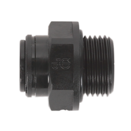 [JGC838] Sealey John Guest® Speedfit® Straight Adaptor 8mm x 3/8"BSP - Pack of 5