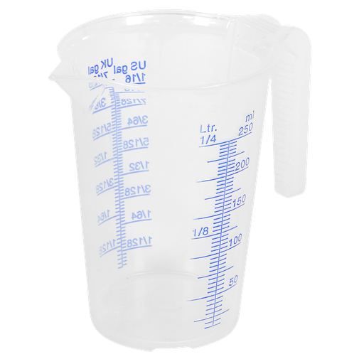 [JT0250] Sealey Translucent Measuring Jug 0.25L