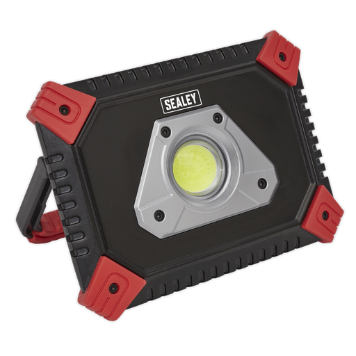[LED184] Sealey Rechargeable Portable Floodlight & Power Bank 20W COB LED
