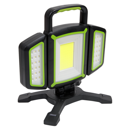 [LED18WFL] Sealey Rechargeable Flexible Floodlight 18W COB & 9W SMD LED