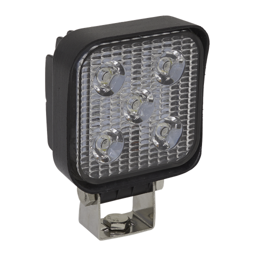 [LED2S] Sealey Mini Square Worklight with Mounting Bracket 15W SMD LED