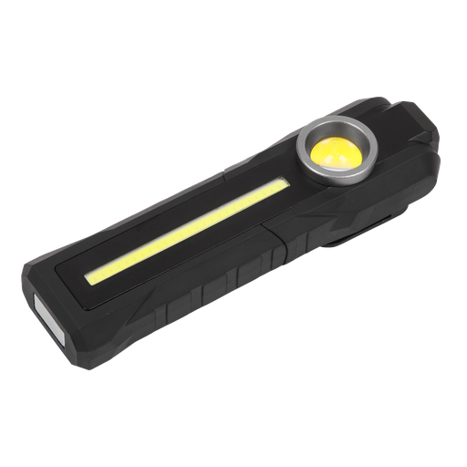 [LED316] Sealey Rechargeable 3-in-1 Inspection Light 5W COB & 3W SMD LED
