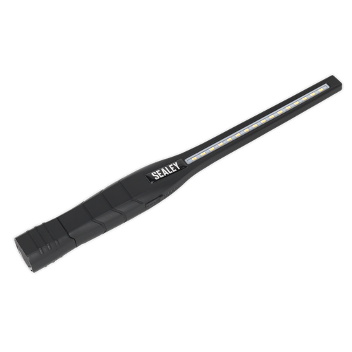 [LED3604] Sealey Rechargeable 360° Slim Inspection Light 8W & 1W SMD LED - Black