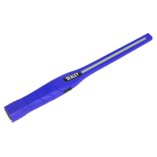 [LED3604UV] Sealey Rechargeable 360° Slim Inspection Light 8W & 1W SMD LED & UV Light