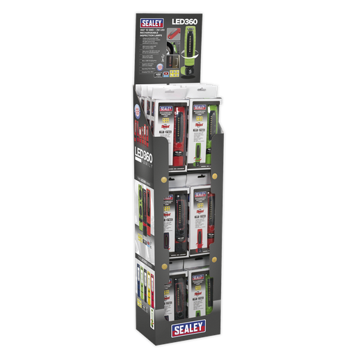 [LED360COMBO2] Sealey LED360 Series Inspection Light Combination - Display Pack of 24