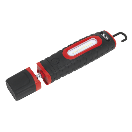 [LED360PLUS] Sealey Rechargeable 360° Inspection Light 10W & 3W SMD LED - Bla