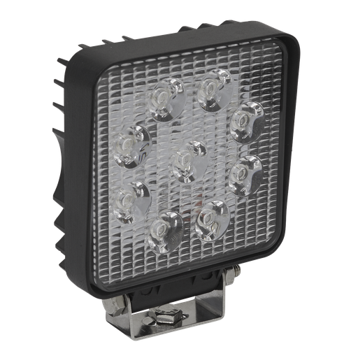 [LED3S] Sealey Square Worklight with Mounting Bracket 27W SMD LED