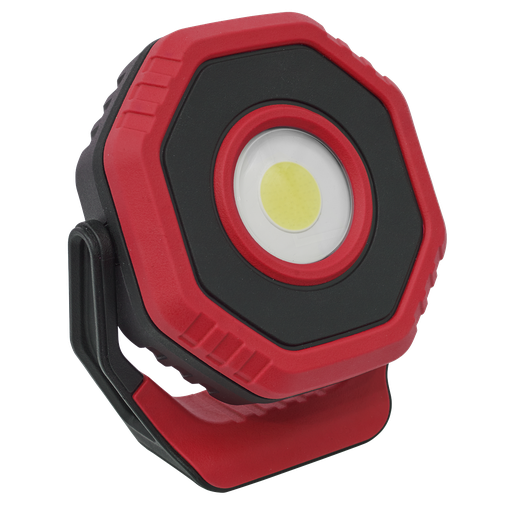 [LED700PR] Sealey Rechargeable 360° Pocket Floodlight with Magnet 7W COB LED - Red