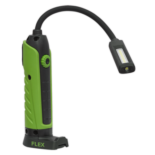 [LEDFLEXG] Sealey Rechargeable Flexi Inspection Light 5W COB & 3W SMD LED