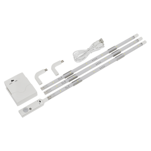 [LEDSTR03] Sealey LED Strip Lighting 3pc