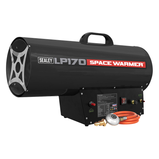 [LP170] Sealey Space Warmer® Propane Heater 102,000-170,000Btu/hr (30-50kW)
