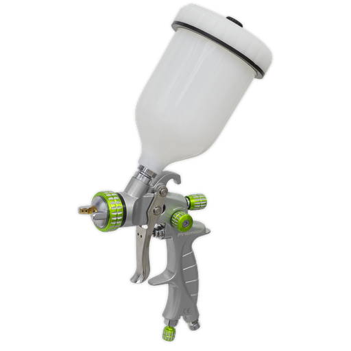 [LVLP01] Sealey Premier Professional LVLP Gravity Feed Spray Gun 1.4mm Set-Up