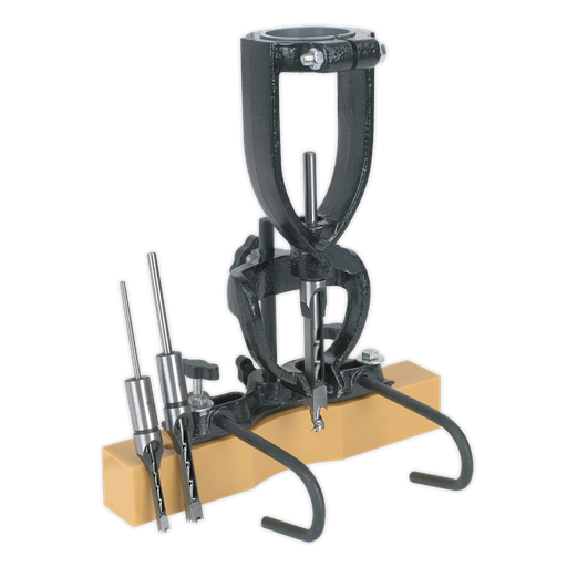 [MA10] Sealey Wood Mortising Attachment with Chisels 40-65mm