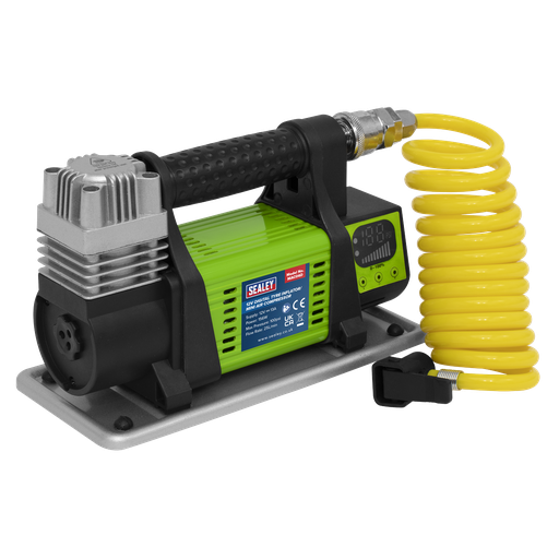 [MAC04D] Sealey Digital Tyre Inflator/Mini Air Compressor 12V