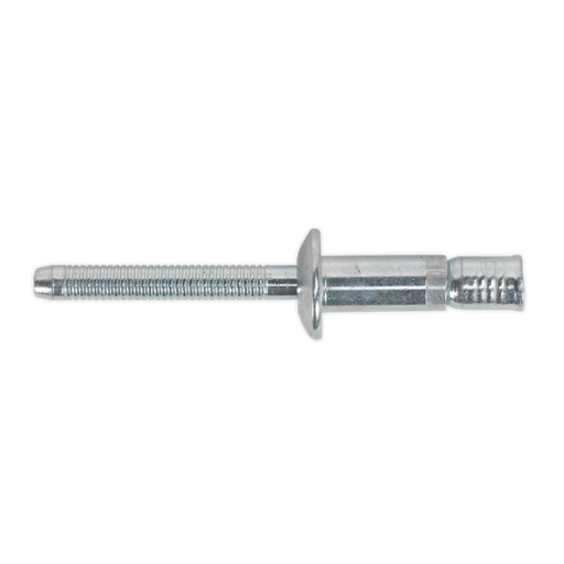 [MB6332] Zinc Plated Steel Structural Rivet 6.3 x 32mm - Pack of 100