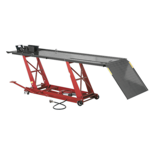 [MC401A] Sealey Air/Hydraulic Motorcycle Lift 454kg Capacity