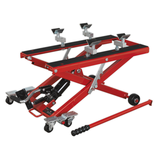 [MC4500] Sealey Hydraulic Motorcycle & Quad Scissor Lift 500kg Capacity