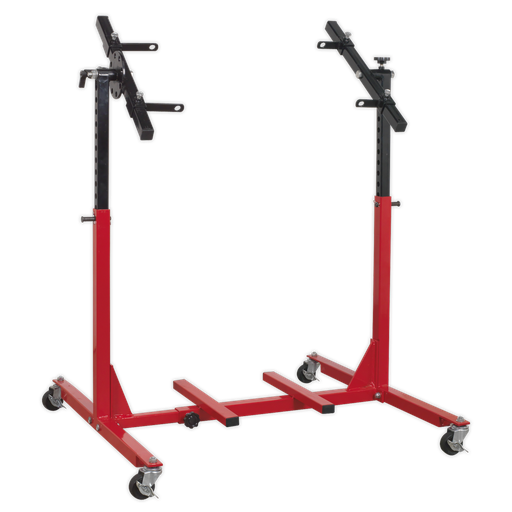 [MES02] Engine Rebuild Stand, Multi-Cylinder 75kg Capacity