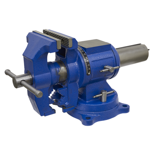 [MFV150] Sealey Multifunction Cast Iron Vice with Swivel Base 150mm