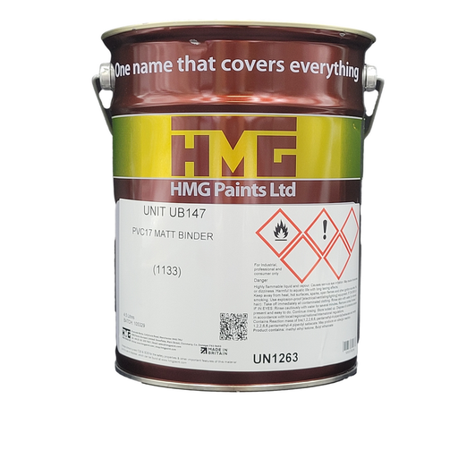 [HMG.UB147-4.5L] 4.5ltr HMG UB147 PVC17 Matt Binder 1133 4.5L (Each)