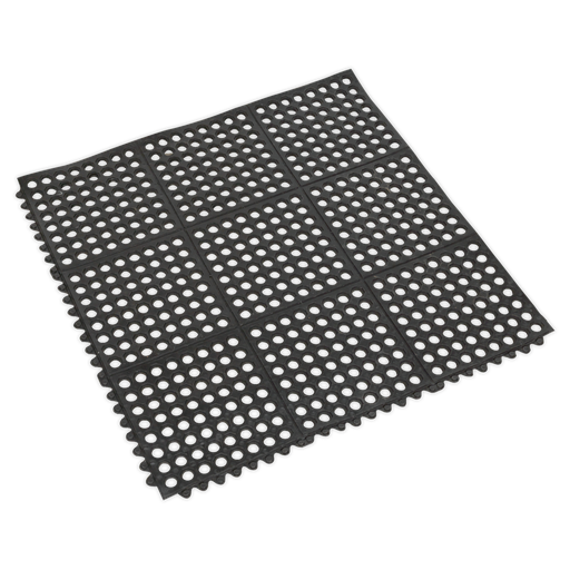 [MIC9292] Sealey Interlocking Anti-Fatigue Matting 920 x 920mm