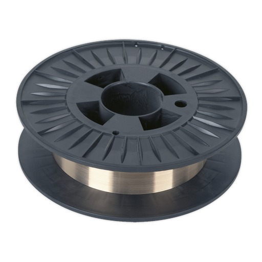 [MIG/4K/BW08] Sealey Copper Silicone Bronze MIG Wire 0.8mm 4kg C9 Grade