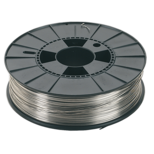[MIG/5K/SS08] Sealey Stainless Steel MIG Wire 0.8mm 5kg 308(S)93 Grade