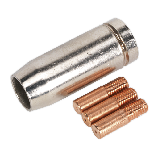 [MIG953] Sealey Conical Nozzle x 1 Contact Tip 0.6mm x 3 MB14