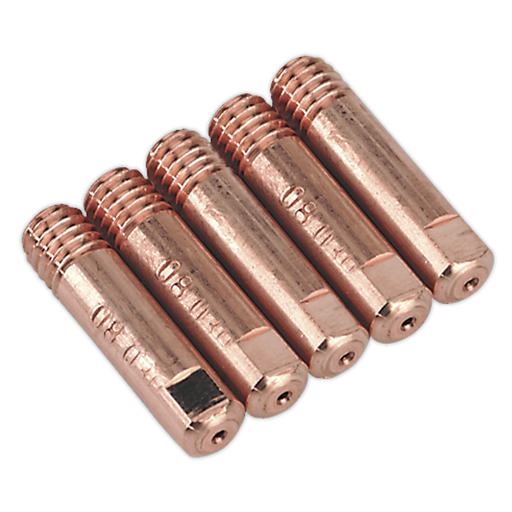 [MIG957] Sealey Contact Tip 0.8mm MB15 - Pack of 5
