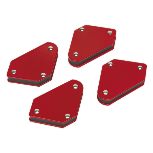 [MQC944] Sealey Magnetic Quick Clamp Set 4pc