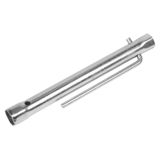 [MS157] Sealey Long Reach Double End Spark Plug Box Spanner with L-Bar 16/18mm