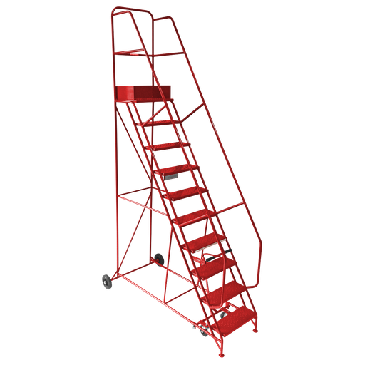 [MSS10] Sealey Mobile Safety Steps 10-Tread