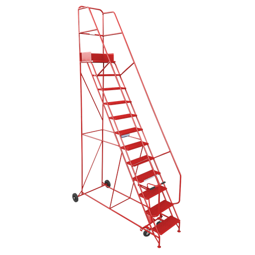 [MSS12] Sealey Mobile Safety Steps 12-Tread