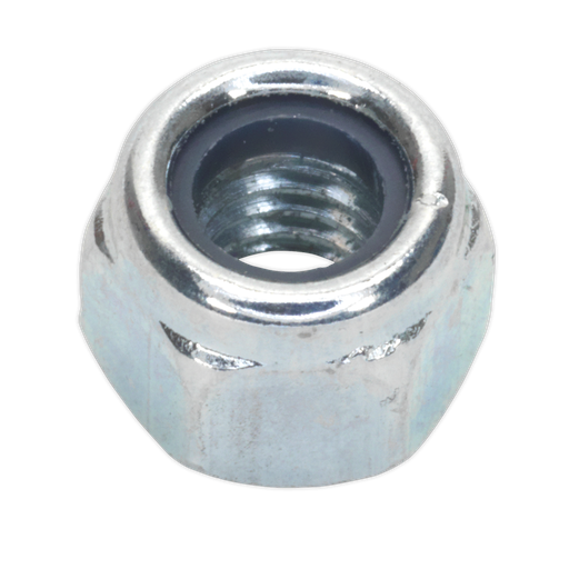 [NLN6] Sealey Zinc Plated Nylon Locknut M6, DIN 982 - Pack of 100