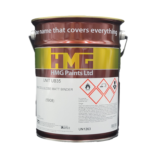 [HMG.UB35-4.5L] HMG UB35 M99 CELLULOSE MATT BINDER 4.5L (Each)