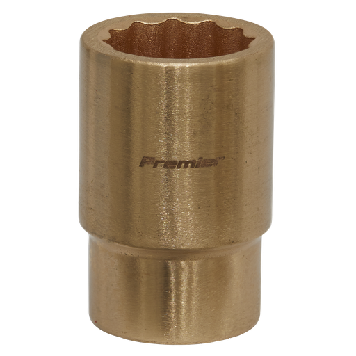 [NS052] Sealey Premier Non-Sparking Socket 1/2"Sq Drive 19mm