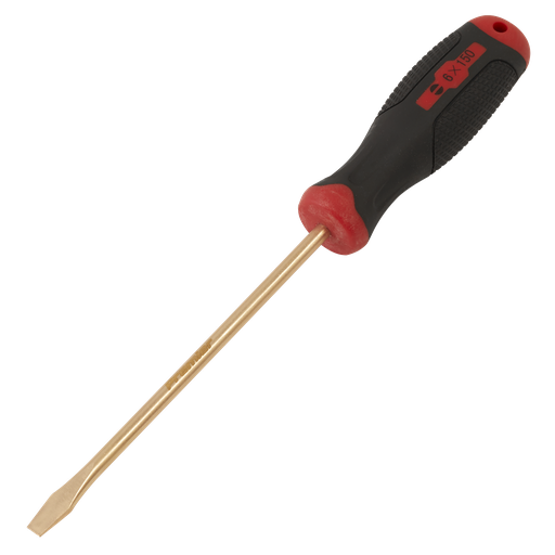 [NS094] Sealey Screwdriver Slotted 6 x 150mm - Non-Sparking