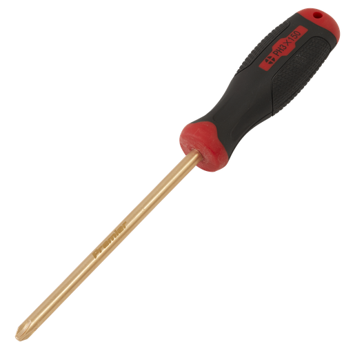 [NS098] Sealey Screwdriver Phillips #3 x 150mm - Non-Sparking