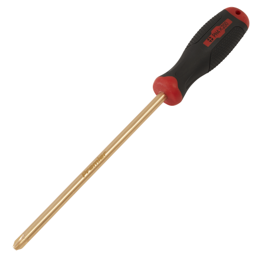 [NS099] Sealey Screwdriver Phillips #4 x 200mm - Non-Sparking