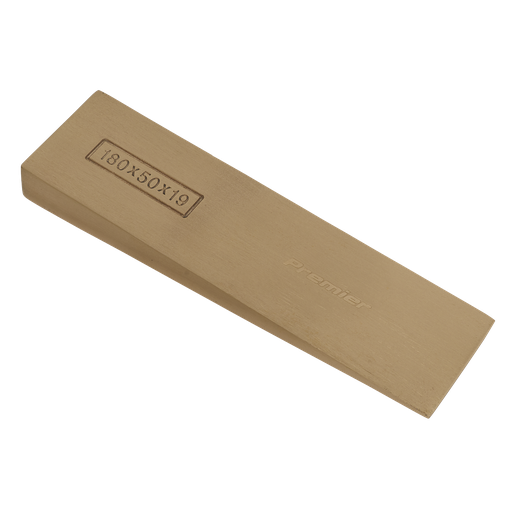 [NS121] Sealey Premier Non-Sparking Wedge 180 x 50 x 19mm