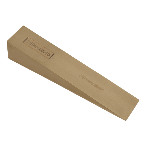 [NS122] Sealey Premier Non-Sparking Wedge 200 x 40 x 40mm