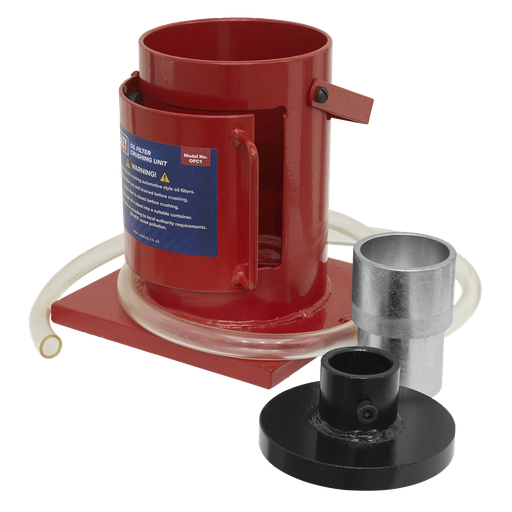 [OFC1] Sealey Oil Filter Crushing Unit
