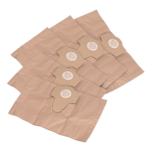 [PC200PB5] Sealey Dust Collection Bag for PC200 Series - Pack of 5