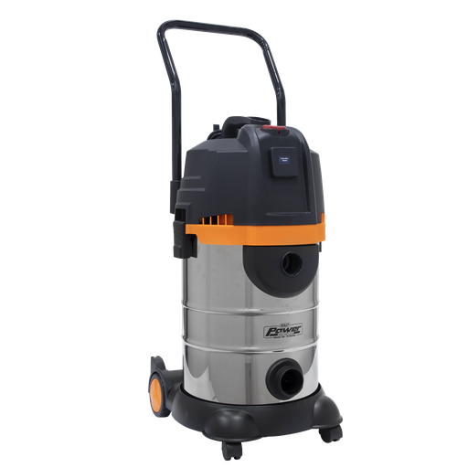 [PC300BL] Sealey Vacuum Cleaner Cyclone Wet & Dry Double Stage 30L 1200W/230V
