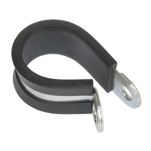 [PCJ25] Sealey Rubber Lined P-Clip 25mm - Pack of 25
