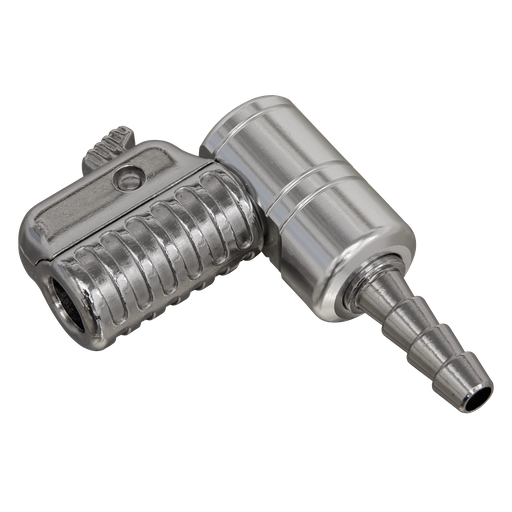 [PCL6AT] Sealey PCL 90° Angled Swivel Tyre Inflator Clip-On Connector 6mm Bore