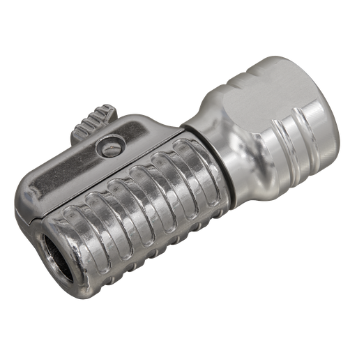 [PCL6S] Sealey PCL Straight Swivel Tyre Inflator Clip-On Connector 1/4"BSP(F)