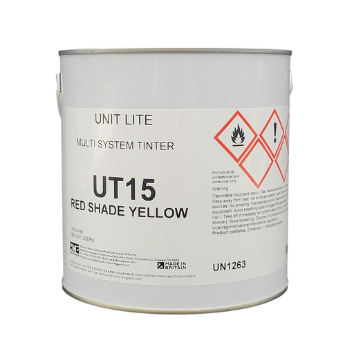 [HMG.UNLT15-2.5L] HMG (UT15) 124 REDDISH YELLOW 5814 2.5L (Each)